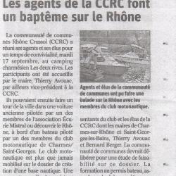 Article  Charmes Sur Rhône