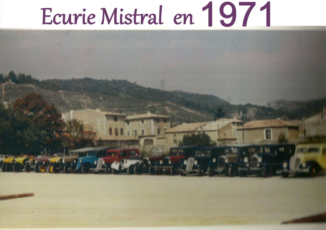 ECURIE mistral 1971