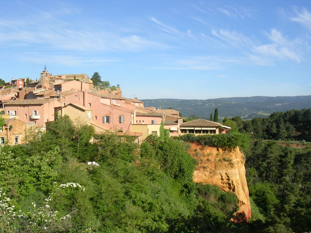 Roussillon Sentier des Ocres