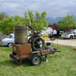 Exposition Pressoir motorisé à St Bonnet de Chavagne