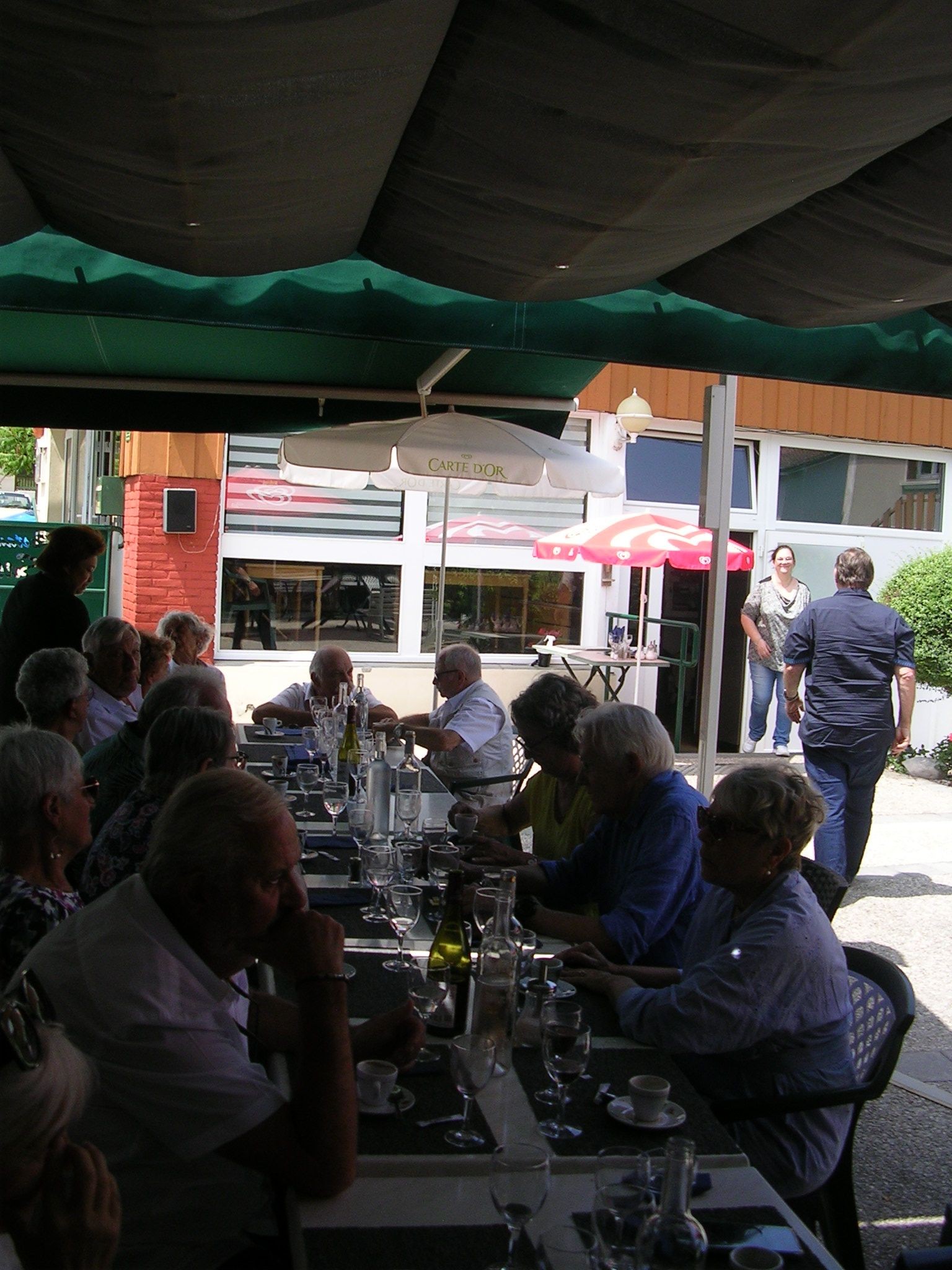 Repas au restaurant lativoliere a st sauveur