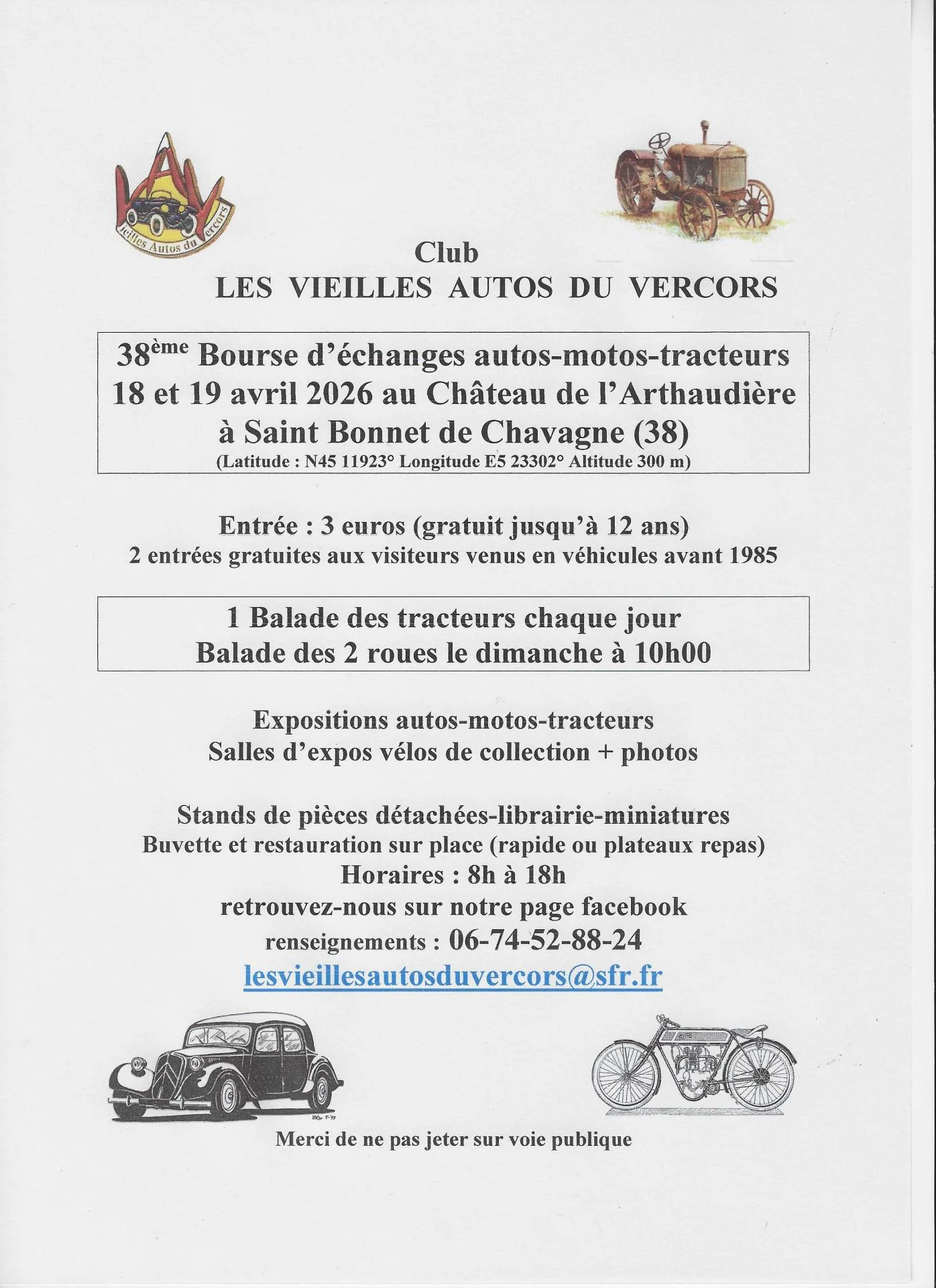 18 19 avril chateau d arthaudiere bourse 2026