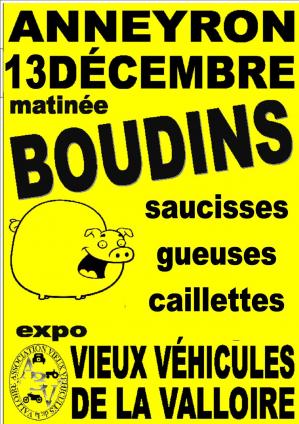 Affiche boudin anneyon