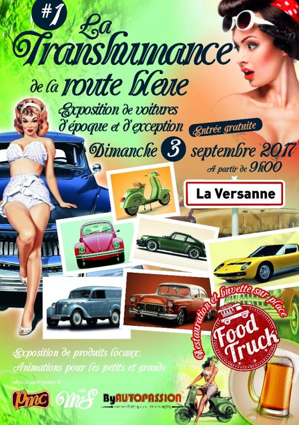 Affiche la route bleue versanne 03 09 2017