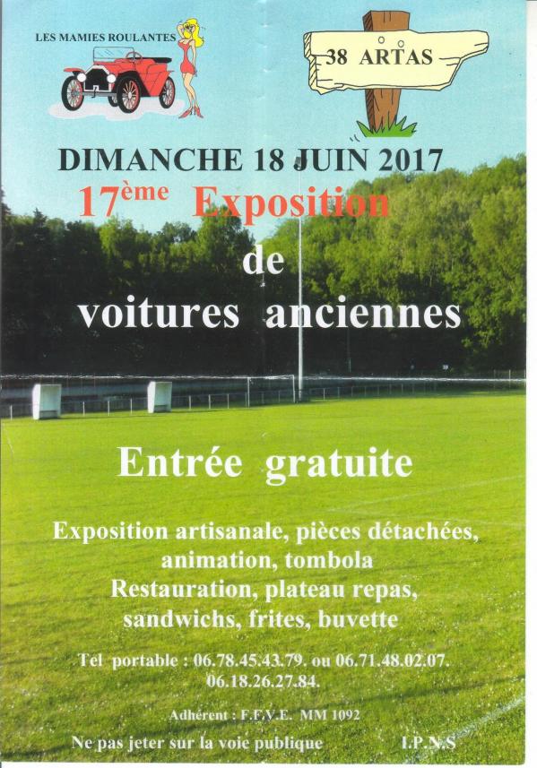 Artas isere le 18 juin