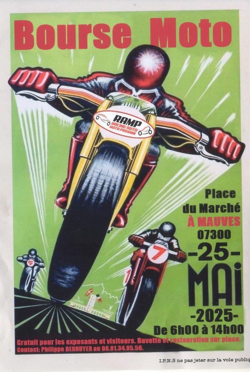 Exposition motos e mauves le 25 mai