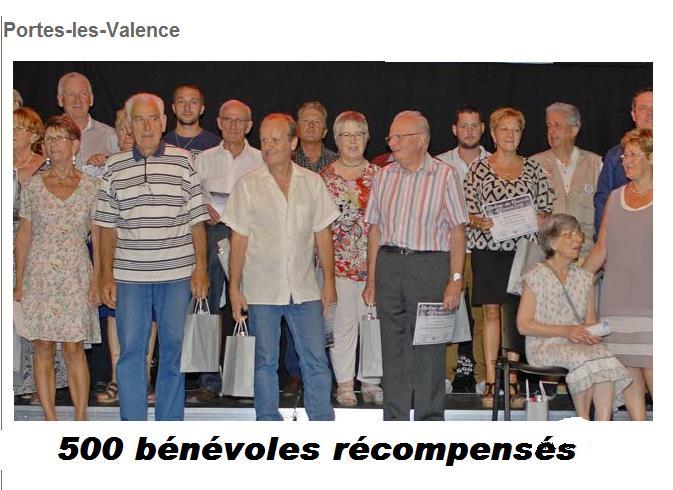 Journee des benevoles a portes les valence