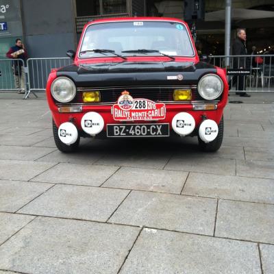 Simca 1100 ti 1976 de vincent barcelone rallye monte carlo historique